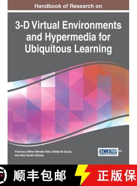 【3-4周达】Handbook of Research on 3-D Virtual Environments and Hypermedia for Ubiquitous Learning [9781522501251]