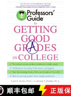 【3-4周达】Professors' Guide(TM) to Getting Good Grades in College [9780060879082]
