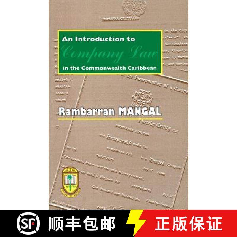 预订 An Introduction to Company Law in the Commonwealth Caribbean [9789768125217]