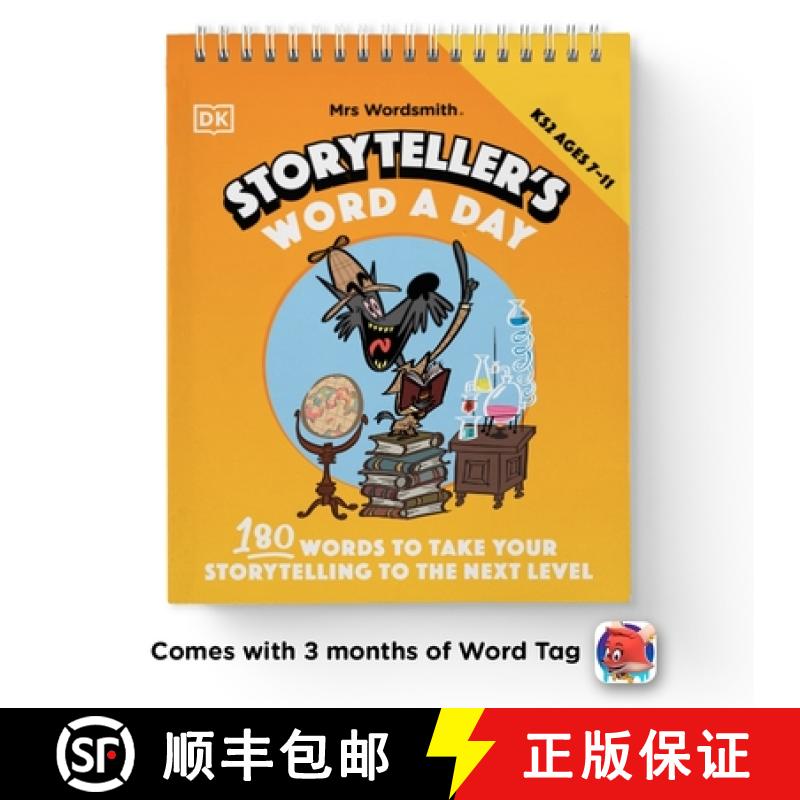 【2-3周达】Mrs Wordsmith Storyteller's Word A Day, Ages 7-11 (Key Stage 2): Boost Vocabulary and Stor... [9780241530481]