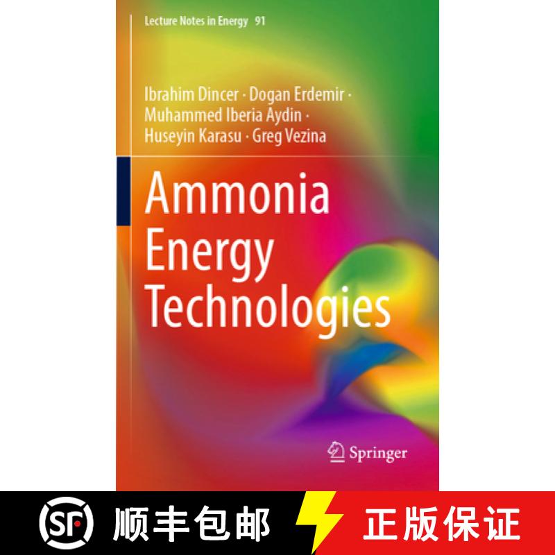 【3-4周达】Ammonia Energy Technologies [9783031135347]