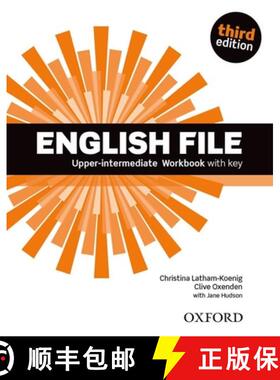 【3-4周达】English File, 3rd Edition Upper Intermediate: Workbook with Key [9780194558501]