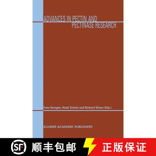 【3-4周达】精装 Advances in Pectin and Pectinase Research [9781402011443]