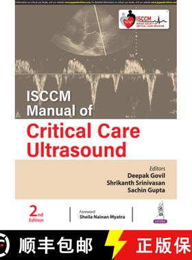 【3-4周达】ISCCM Manual of Critical Care Ultrasound [9789356965805]