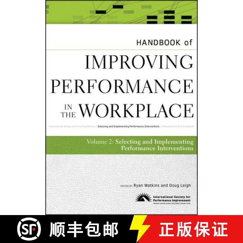 【3-4周达】Handbook Of Improving Performance In The Workplace, Volume 2: Selecting And Implementing P... [9780470190692]
