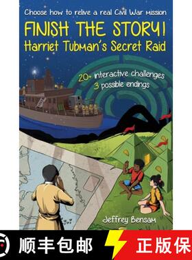 【3-4周达】Finish the Story! Harriet Tubman's Secret Raid [9781737336150]