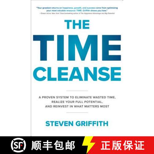 【3-4周达】精装 The Time Cleanse: A Proven System to Eliminate Wasted Time, Realize Your Full Potenti... [9781260143096]