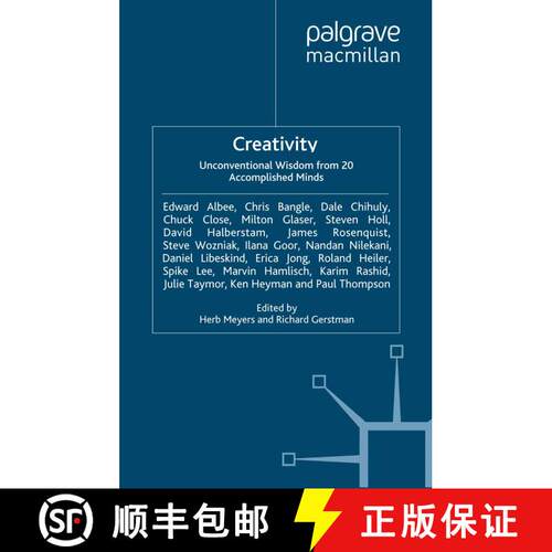 【3-4周达】Creativity : Unconventional Wisdom from 20 Accomplished Minds (1st ed. 2007) [9781349279814]