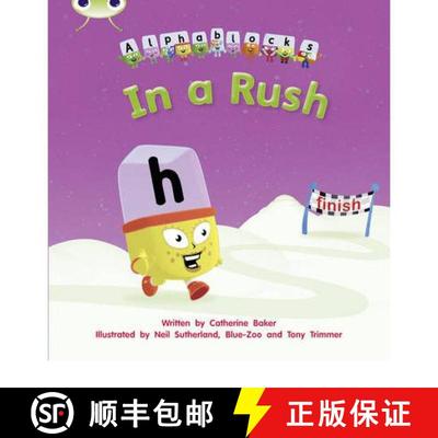 【3-4周达】In a Rush: Alphablocks Phase 3 (Fiction) [9781408279595]