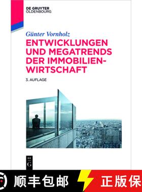 【3-4周达】Entwicklungen und Megatrends der Immobilienwirtschaft [9783110550467]