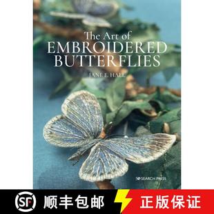 Art edition 9781782219736 paperback 3周达 Butterflies Embroidered