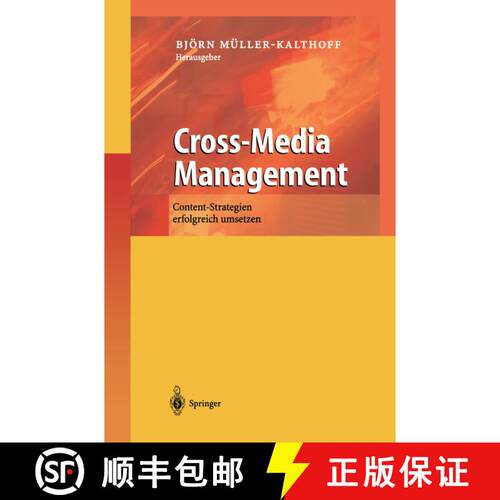 【3-4周达】Cross-Media Management : Content-Strategien erfolgreich umsetzen [9783642628504]