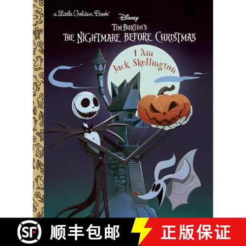 【3-4周达】精装 I Am Jack Skellington (Disney Tim Burton's The Nightmare Before Christmas) [9780736444682]