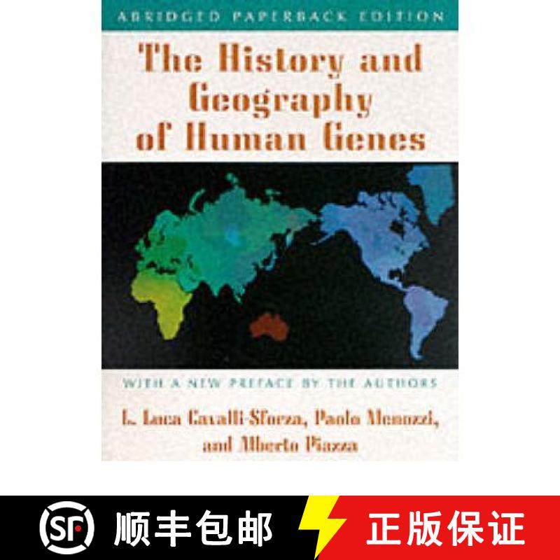 【3-4周达】The History and Geography of Human Genes: Abridged Paperback Edition [9780691029054]