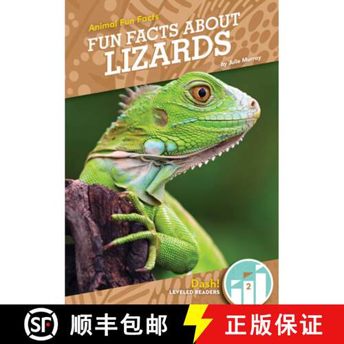 【3-4周达】Fun Facts about Lizards [9781098288570] - 封面