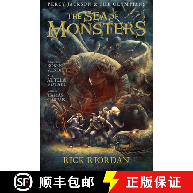 【3-4周达】Percy Jackson and the Olympians: Sea of Monsters, The: The Graphic Novel [9781423145509]