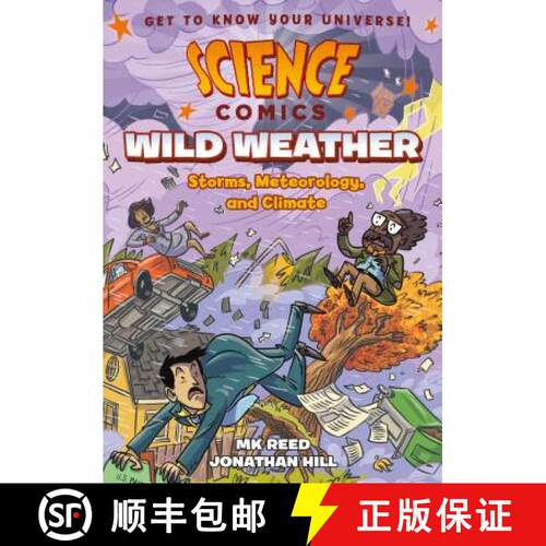 【3-4周达】Science Comics: Wild Weather: Storms, Meteorology, and Climate [9781626727908]
