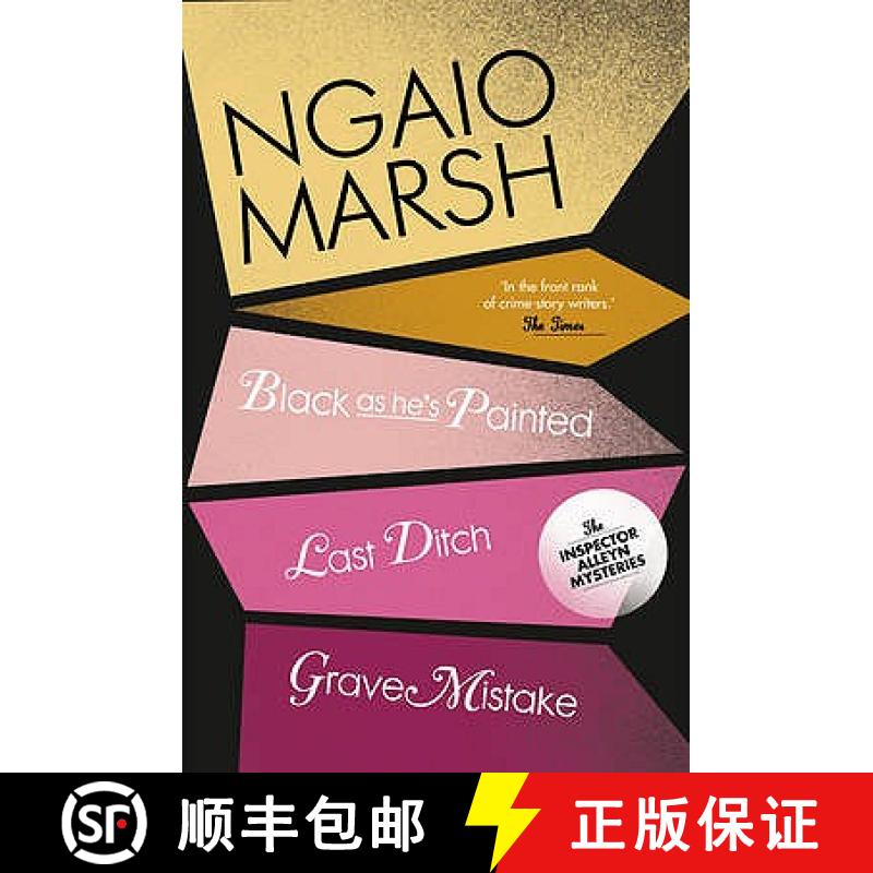 【3-4周达】Black As He’s Painted / Last Ditch / Grave Mistake [9780007328789]