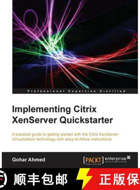 预订 Implementing Citrix Xenserver Quickstarter [9781849689823]
