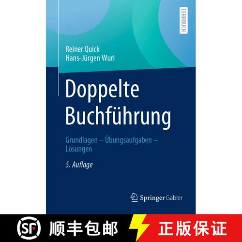 【3-4周达】Doppelte Buchführung : Grundlagen - Übungsaufgaben - Lösungen (5., überarb., erg. u. a... [9783658425951]