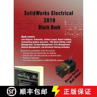 【3-4周达】SolidWorks Electrical 2019 Black Book [9781988722504]