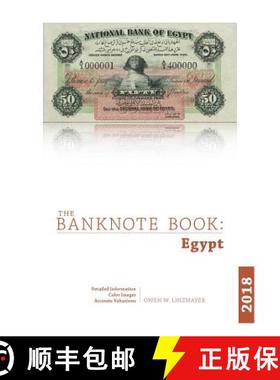 【3-4周达】The Banknote Book: Egypt [9781387778331]
