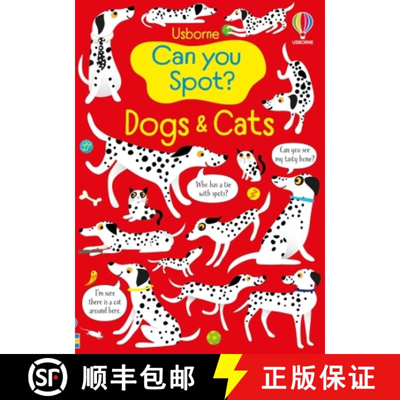 预订 Can You Spot? Dogs and Cats [9781805318514]