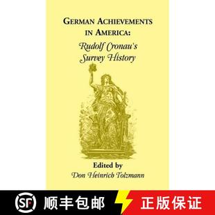 9780788401671 Rudolf Survey America German History Achievements Cronan 3周達