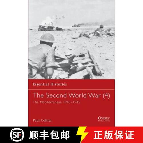 预订 Second World War (4): The Mediterranean 1940–1945 - Mediterranean, 1940-1945 [9781841765396]