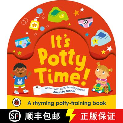 【3-4周达】It's Potty Time! : Say goodbye to nappies with this potty-training book [9780241559031]