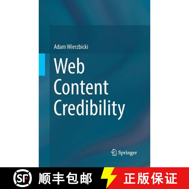【4周达】Web Content Credibility [9783030085421]
