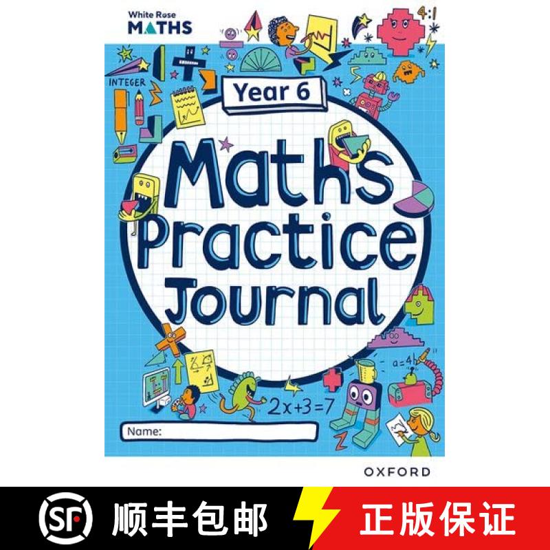 【2-3周达】White Rose Maths Practice Journals Year 6 Workbook: Single Copy [9781382044790]