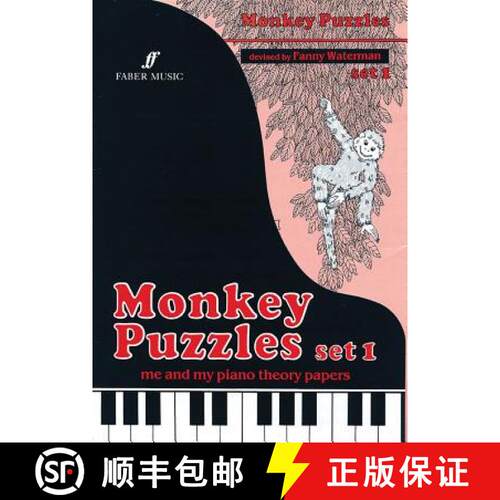 【3-4周达】Monkey Puzzles Theory, Set 1: Me and My Piano Theory Papers [9780571511419]