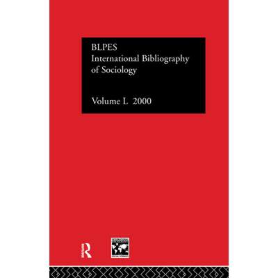 【4周达】INTL BIBLIO SOCIOL 2000 VOL 50 [9780415262385]