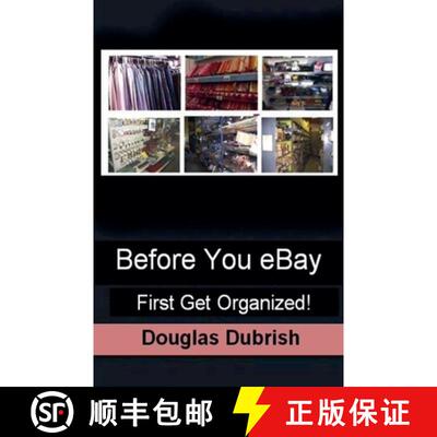 【3-4周达】Before You Ebay First Get Organized [9798232615604]