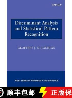 【3-4周达】Discriminant Analysis And Statistical Pattern Recognition  (Paper Edition) [Wiley统计学] [9780471691150]