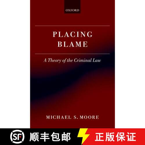 【3-4周达】Placing Blame: A General Theory of the Criminal Law [9780199599493]