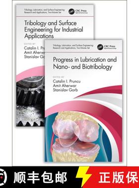 【3-4周达】Tribology, Lubrication, and Surface Engineering: Research and Applications, Two-Volume Set [9780367860134]