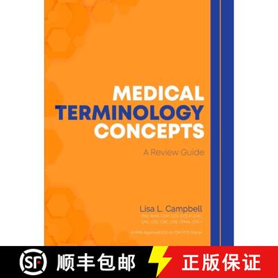 【3-4周达】Medical Terminology Concepts - A Review Guide - 2022 Version [9798985396768]