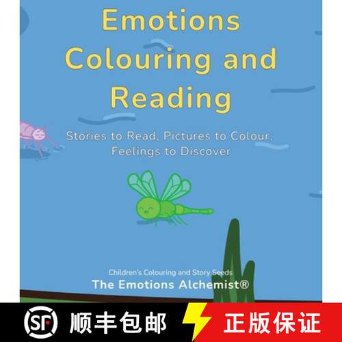 【3-4周达】EMOTIONS COLOURING AND READING: Stories to Read, Pictures to Colour, Feelings to Discover [9781918900613]