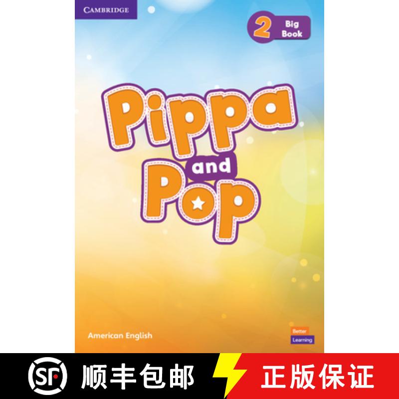 【3-4周达】Pippa and Pop Level 2 Big Book American English [9781108928632]