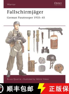【3-4周达】Fallschirmjäger: German Paratrooper 1935–45 [9781841763262]