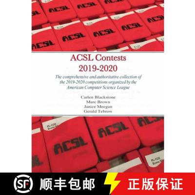 【3-4周达】ACSL Contests 2019-2020: The comprehensive and authoritative collection of the 2019-2020 c... [9781716623134]