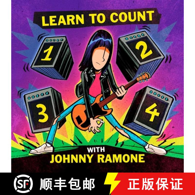【3-4周达】Learn to Count 1-2-3-4 with Johnny Ramone [9781970047103]