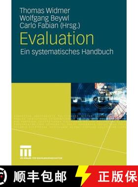 【3-4周达】Evaluation : Ein systematisches Handbuch [9783531157412]
