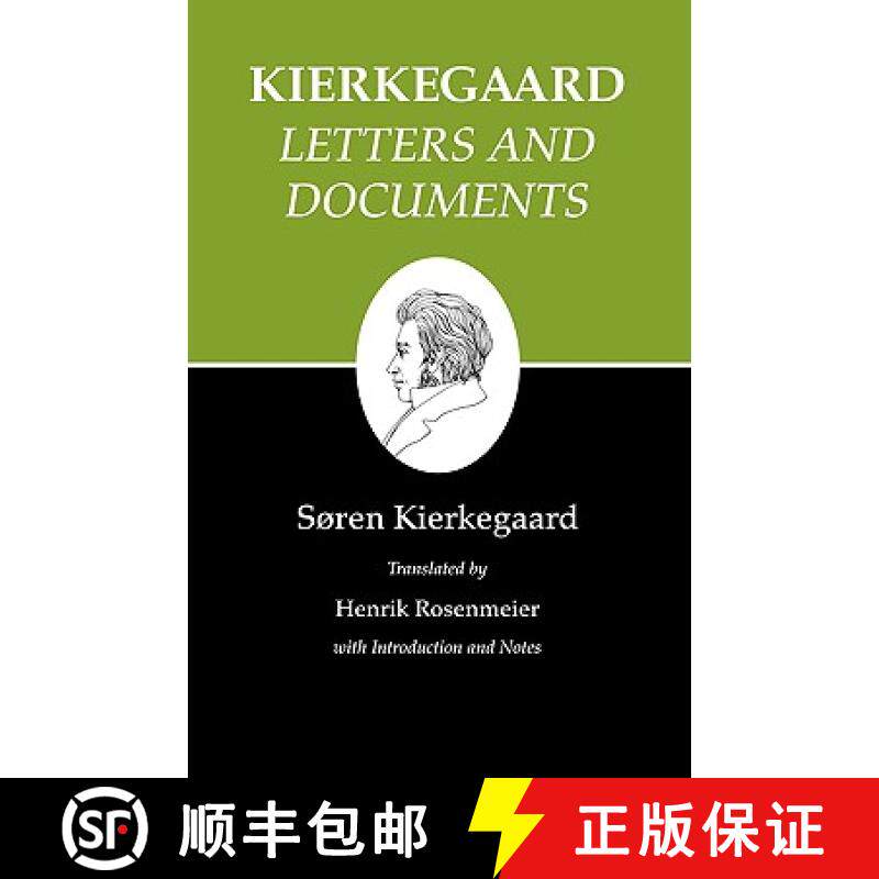 【3-4周达】Kierkegaard's Writings, XXV, Volume 25: Letters and Documents - Kierkegaard's Writings, XX... [9780691140834]
