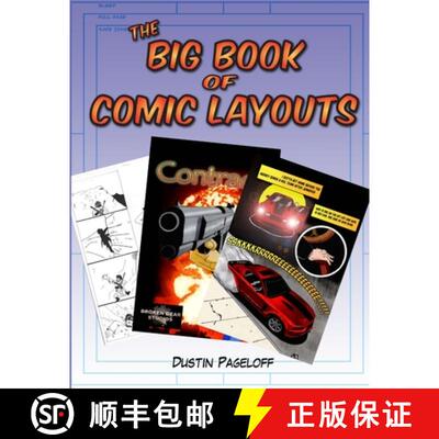 【3-4周达】The Big Book of Comic Layouts [9781300386186]