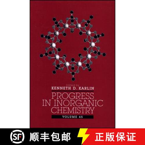 【3-4周达】精装 Progress In Inorganic Chemistry, Volume 45 [Wiley化学化工] [9780471163572]