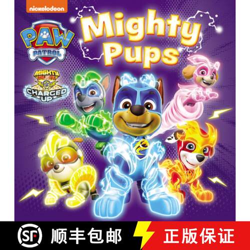 【3-4周达】PAW Patrol Mighty Pups Board Book [9780008616649]