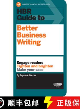【3-4周达】HBR Guide to Better Business Writing (HBR Guide Series): Engage Readers, Tighten and Brigh... [9781633693906]